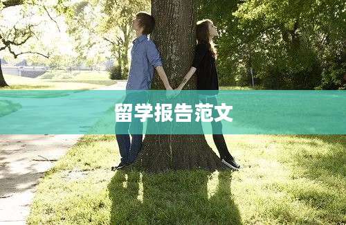留学报告范文