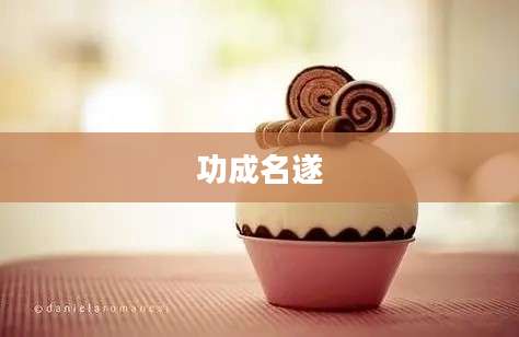 功成名遂