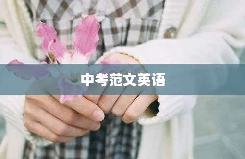 中考范文英语