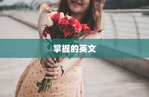 掌握的英文