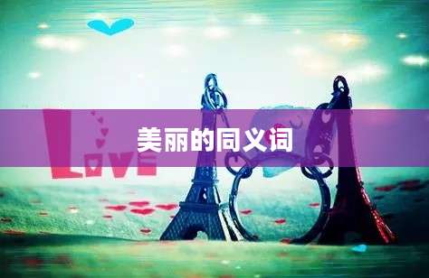 美丽的同义词