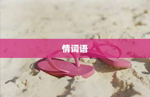 情词语