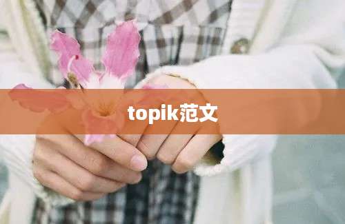 topik范文
