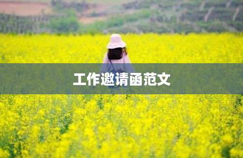 工作邀请函范文