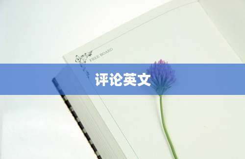 评论英文