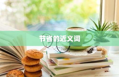 节省的近义词