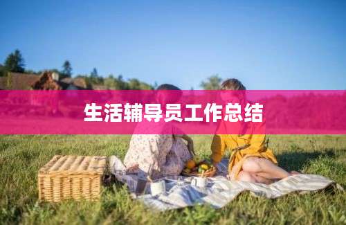 生活辅导员工作总结