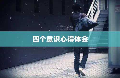 四个意识心得体会