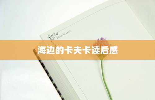 海边的卡夫卡读后感
