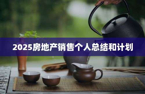 2025房地产销售个人总结和计划