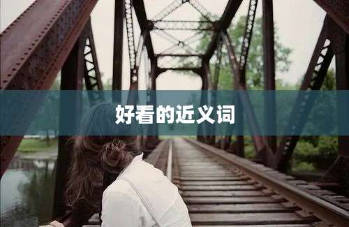 好看的近义词