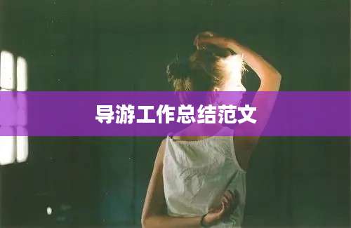 导游工作总结范文