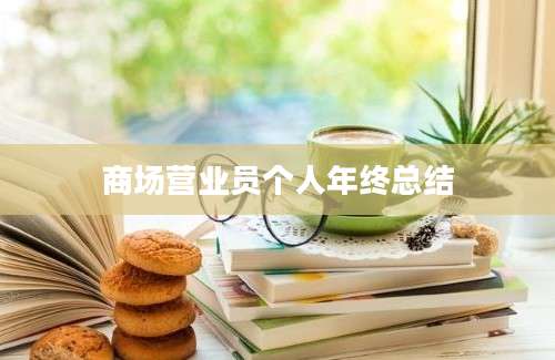 商场营业员个人年终总结