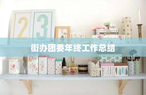 街办团委年终工作总结