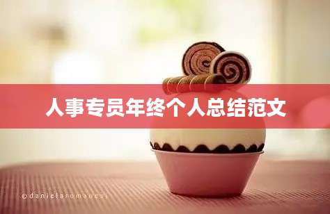 人事专员年终个人总结范文