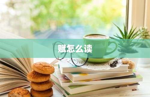 赋怎么读