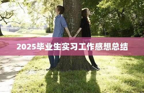 2025毕业生实习工作感想总结