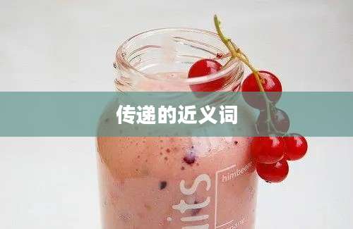 传递的近义词