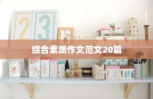 综合素质作文范文20篇