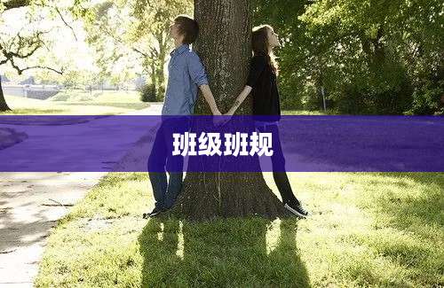 班级班规