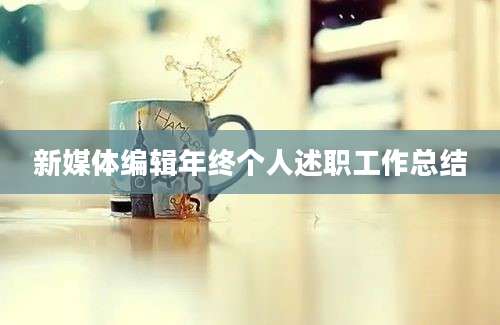 新媒体编辑年终个人述职工作总结