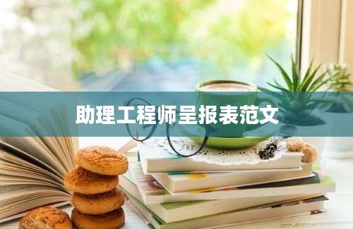 助理工程师呈报表范文