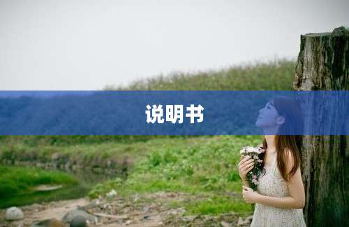 说明书