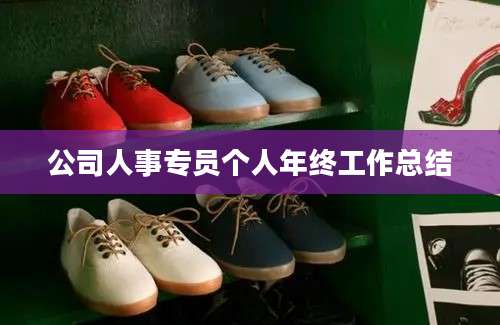 公司人事专员个人年终工作总结
