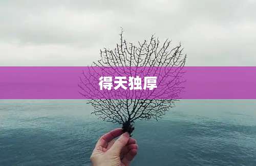 得天独厚