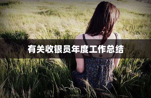 有关收银员年度工作总结