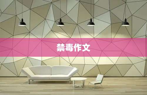 禁毒作文