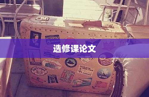 选修课论文