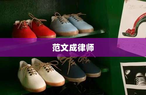 范文成律师