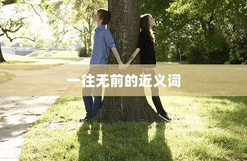 一往无前的近义词