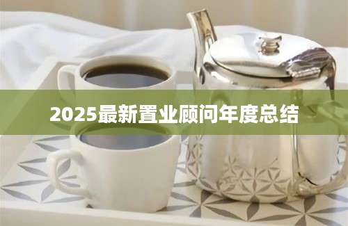 2025最新置业顾问年度总结