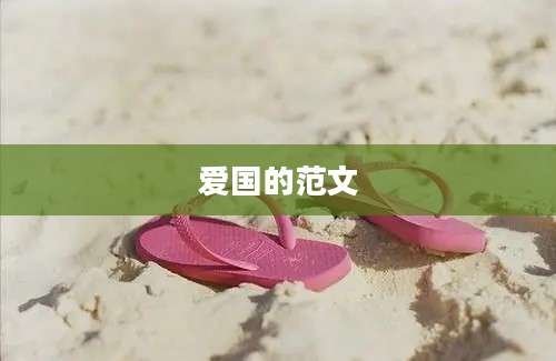 爱国的范文