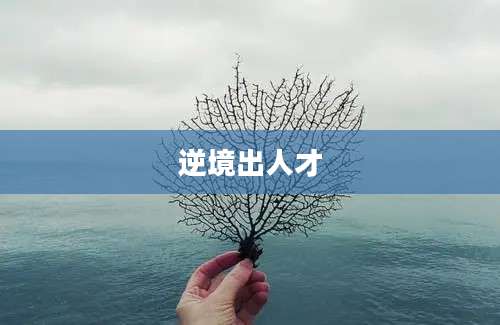 逆境出人才