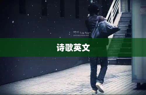 诗歌英文