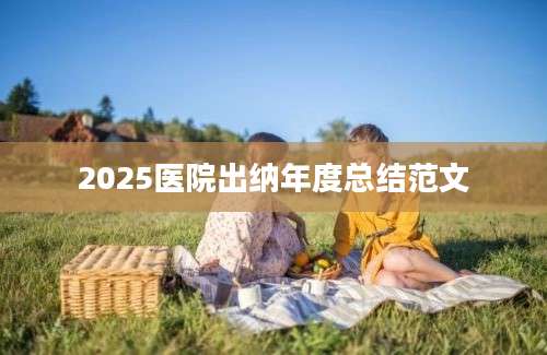 2025医院出纳年度总结范文