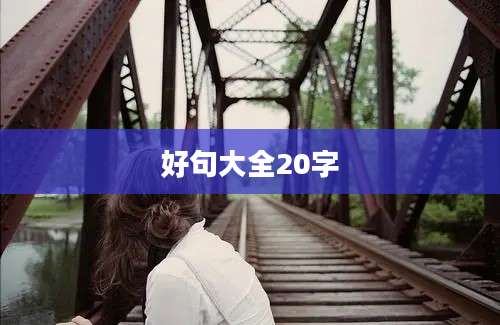 好句大全20字