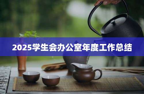2025学生会办公室年度工作总结