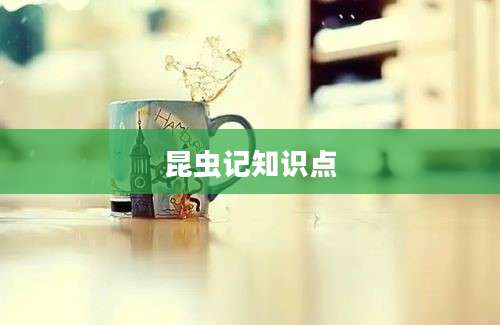 昆虫记知识点