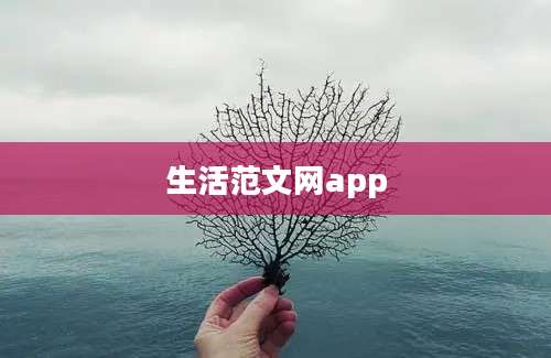 生活范文网app