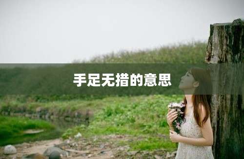 手足无措的意思