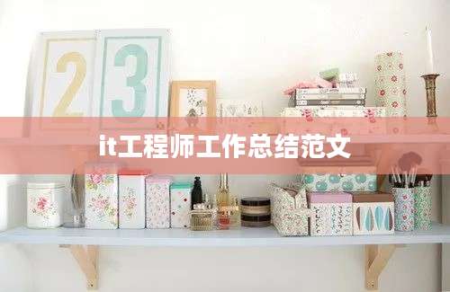 it工程师工作总结范文