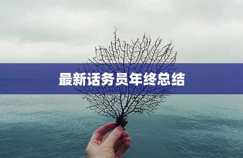 最新话务员年终总结