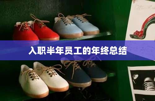 入职半年员工的年终总结