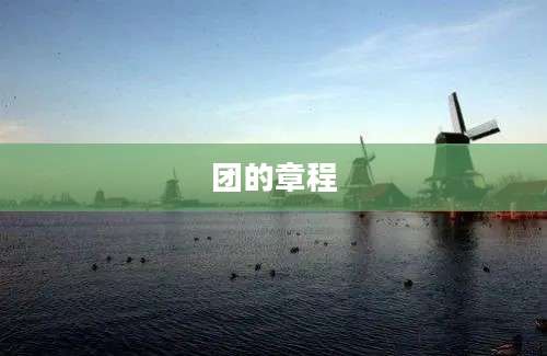 团的章程