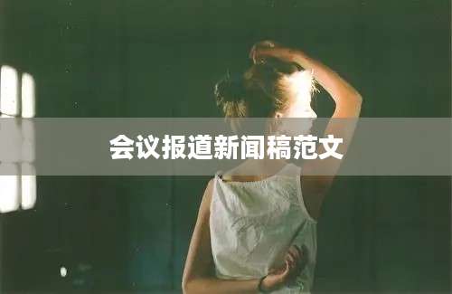 会议报道新闻稿范文