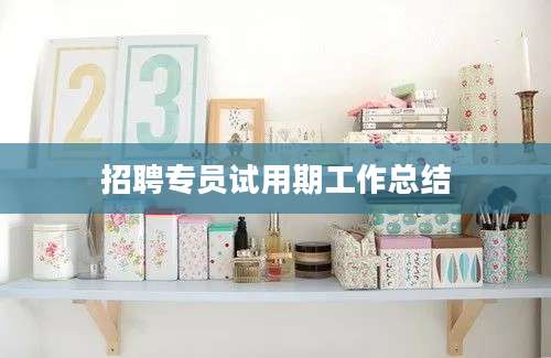 招聘专员试用期工作总结